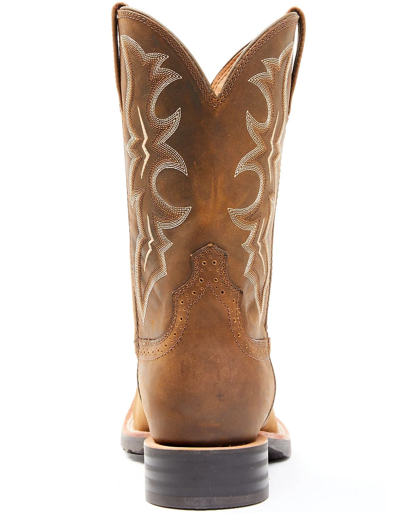 Wrangler Footwear Men's All-Around Western Boots - Broad Square Toe