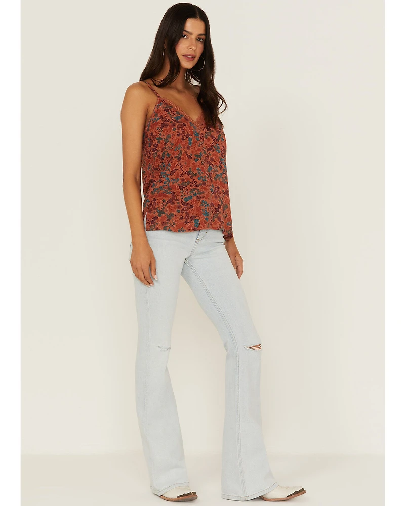 Idyllwind Women's Lurex Little Lace Tank Top