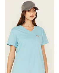 Ariat Women's Rebar Workman Rose Short Sleeve Graphic Work Tee