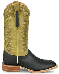 Justin Men's Burchett Western Boots - Broad Square Toe