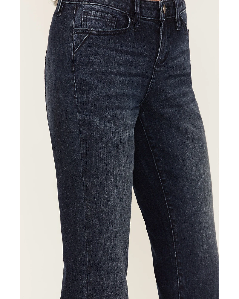 Shyanne Women's Seamed Back Bootcut Jeans