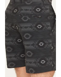 Rock & Roll Denim Men's Southwestern Print Stretch Chino Shorts