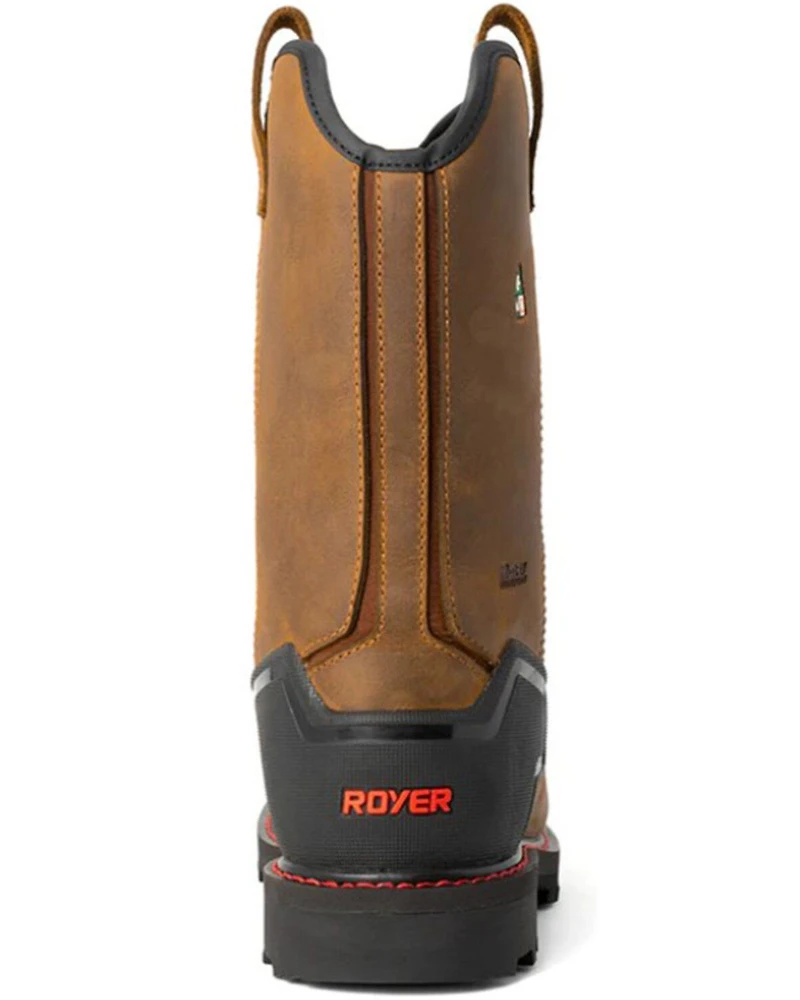 ROYER Men's 10" Wellington Interguard 2.0 Work Boots - Composite Toe