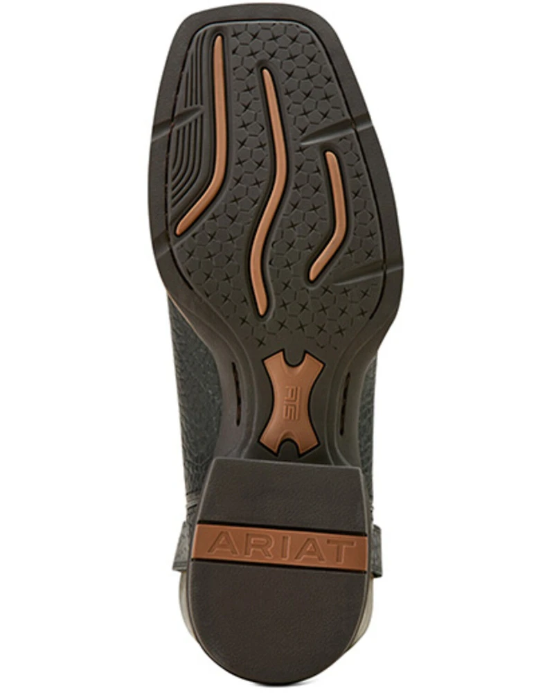 Ariat Men's Sport Antlers Western Boots - Broad Square Toe