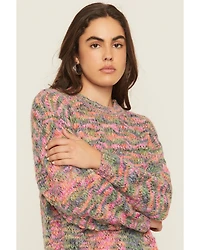 Cleo + Wolf Women's Oversized Pullover Sweater