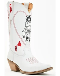 Dingo Women's Queen A Hearts Western Boots - Snip Toe