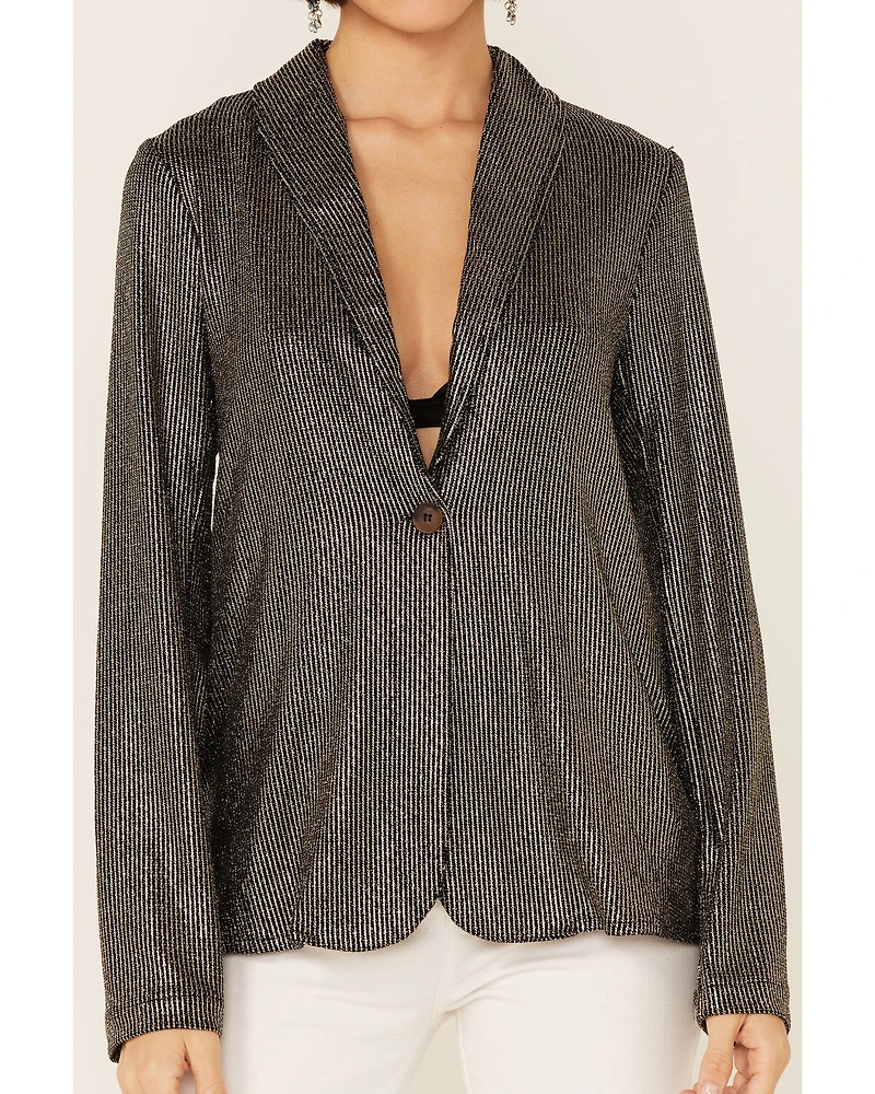 Show Me Your Mumu Women's Disco Glitz Felix Blazer