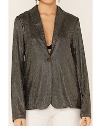 Show Me Your Mumu Women's Disco Glitz Felix Blazer