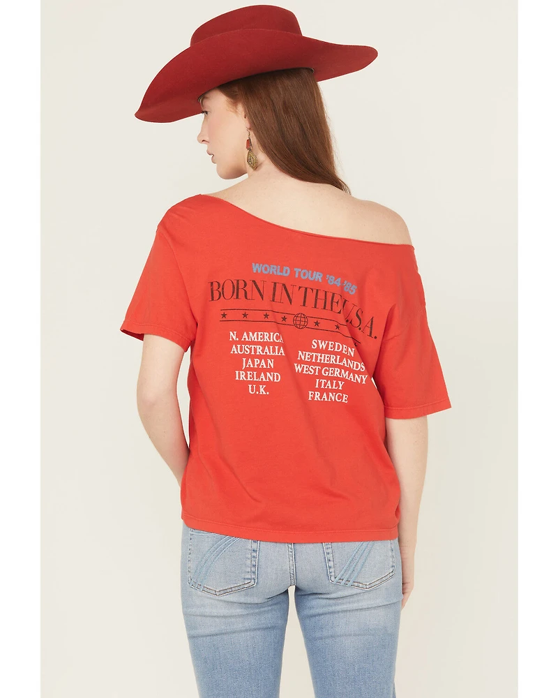 Day Dreamer Women's Bruce Springsteen Born The USA Short Sleeve Graphic Tee