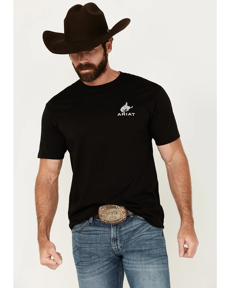 Ariat Men's Boot Barn Exclusive Bronco Flag Short Sleeve Graphic T-Shirt
