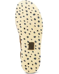 Ariat Women's Cheetah Print Hair On Hide Cruiser Casual Shoes - Moc Toe
