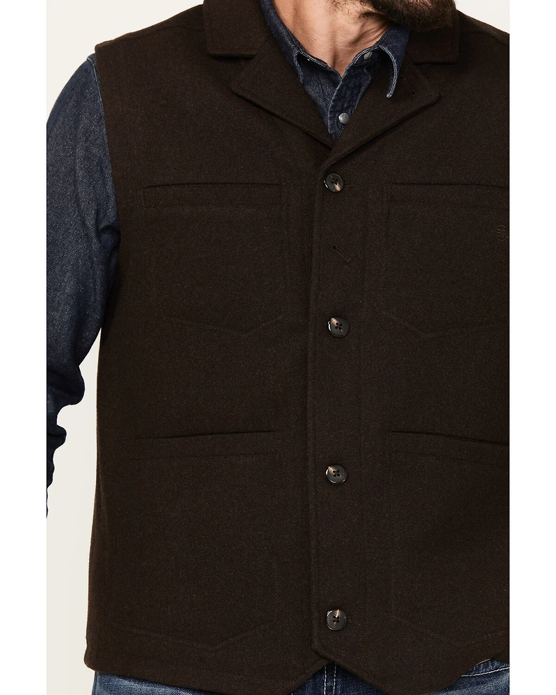 Blue Ranchwear Men's Wool Mackinaw Vest