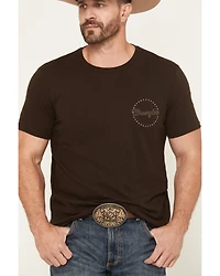 Wrangler Men's Boot Barn Exclusive Cowboy Short Sleeve Graphic T-Shirt