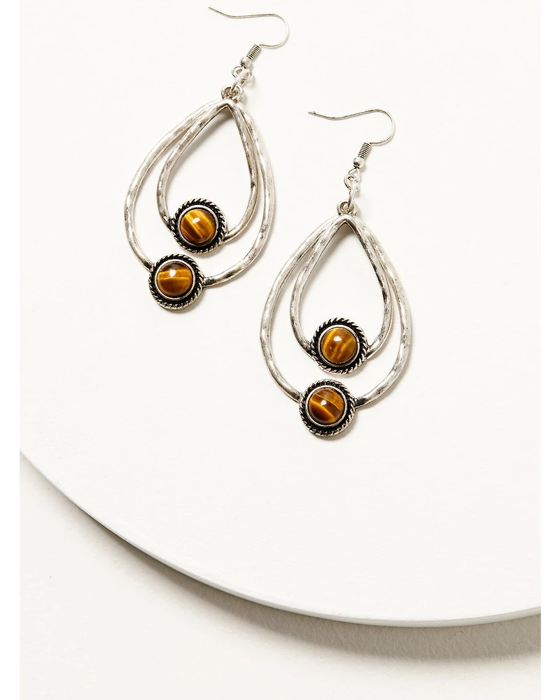 Shyanne Women's Americana Teardrop Earrings