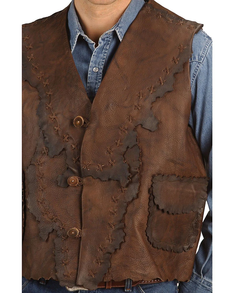 Kobler Antiqued Leather Vest