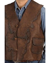 Kobler Antiqued Leather Vest