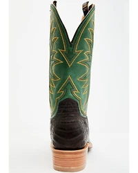 Hyer Men's Spearville Exotic Caiman Western Boots - Square Toe