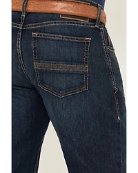 Ariat Men's M4 Dark Wash Colman Porter Relaxed Bootcut Stretch Denim Jeans