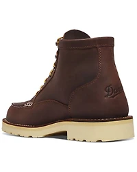 Danner Men's 6" Bull Run Lace-Up Work Boots - Soft Toe