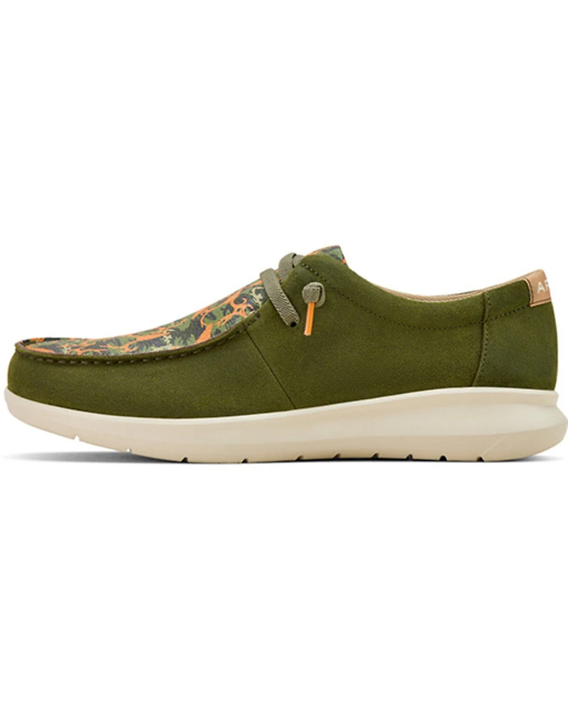 Ariat Men's Hilo Camo Print Casual Shoes - Moc Toe