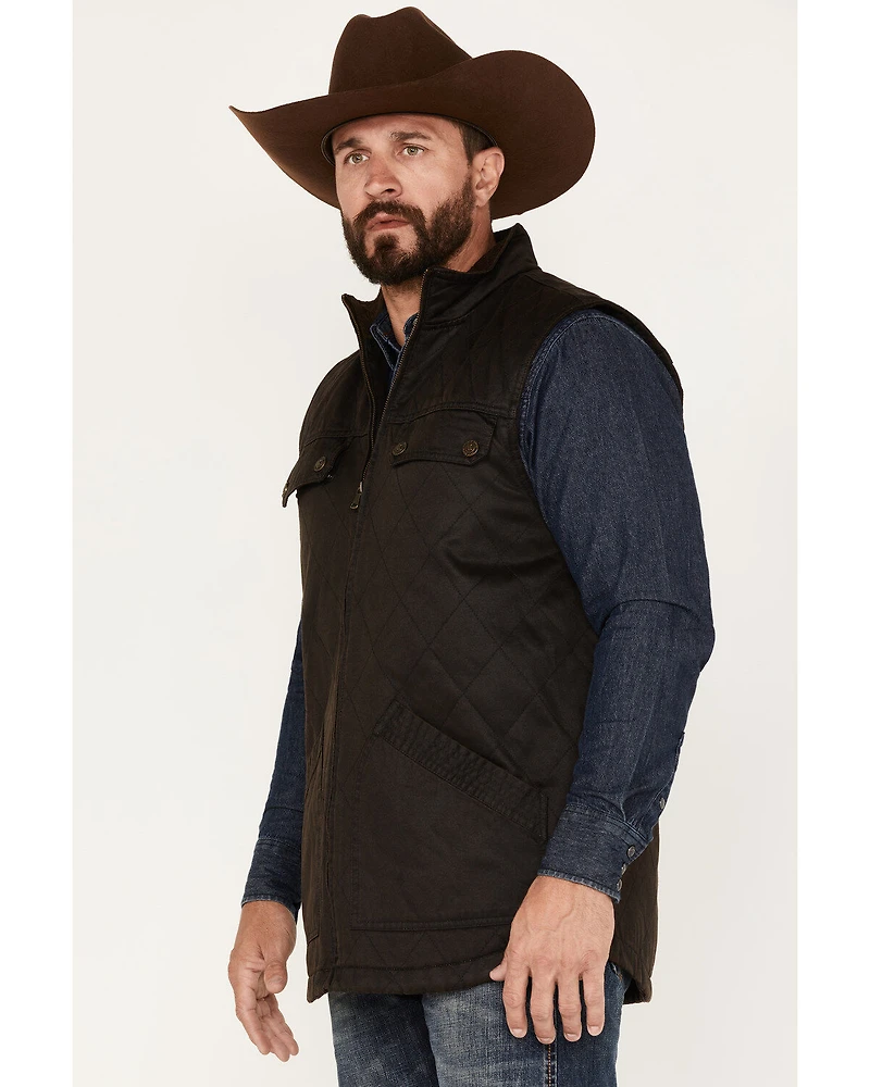 Cody James Men's Perryton Quilted Field Vest