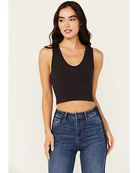 By Together Women's Seamless V Neck Tank Top