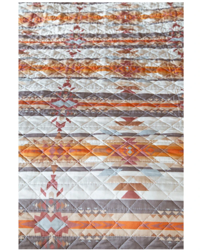 Carstens Home Wrangler Amarillo Sunset Twin Quilt Set - 3-Piece