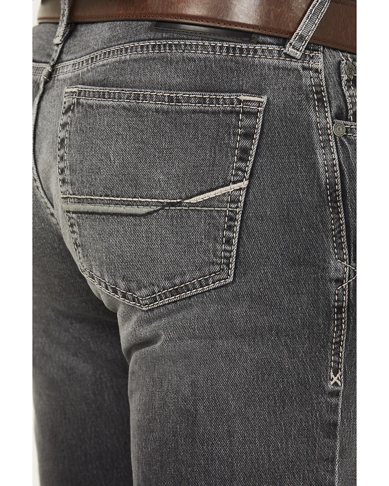 Ariat Men's M8 Modern Rolland Straight Slim Stretch Denim Jeans