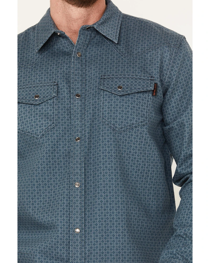 Cody James Men's FR Long Sleeve Pearl Snap Work Shirt