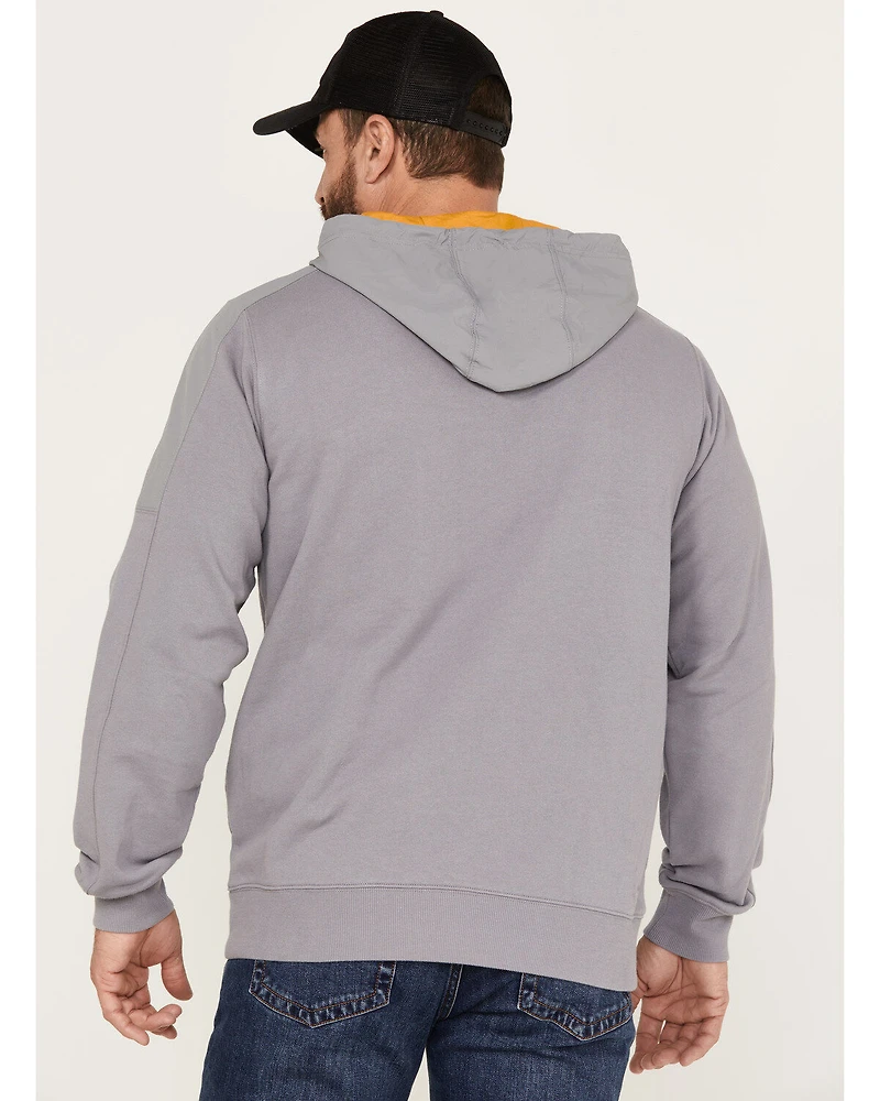 Brothers and Sons Men's French Terry Anorak 1/4 Zip Hooded Pullover
