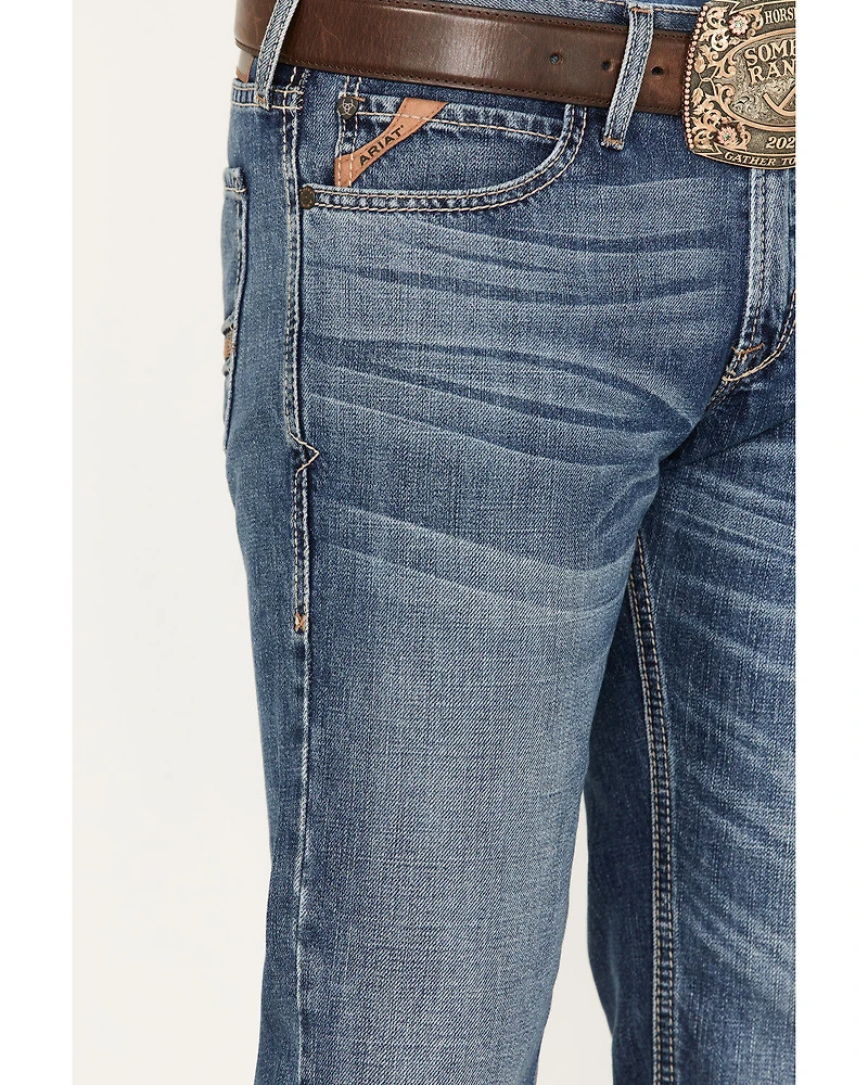 Ariat Men's M7 Branson Merrick Medium Wash Slim Straight Jeans