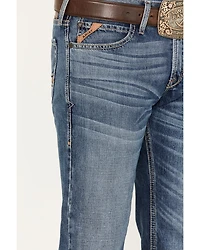 Ariat Men's M7 Branson Merrick Medium Wash Slim Straight Jeans