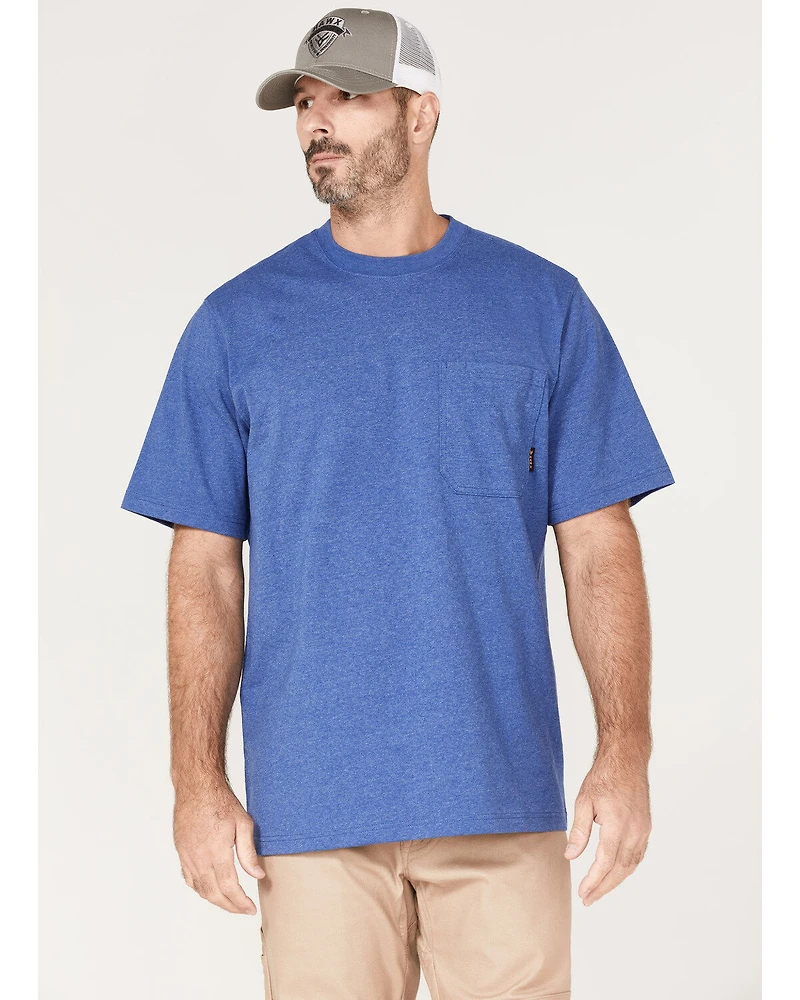 Hawx Men's Forge Solid Work Pocket T-Shirt - Tall