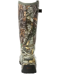 Rocky Men's Camo Rubber Snake Boots - Round Toe