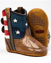 Boot Barn Infant Boys' Flag Poppet Western Boots - Round Toe