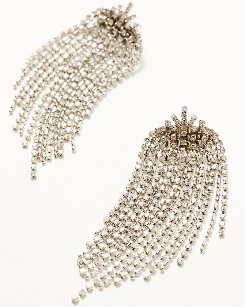 Wonderwest Women's Karlie Cluster Chandelier Earrings