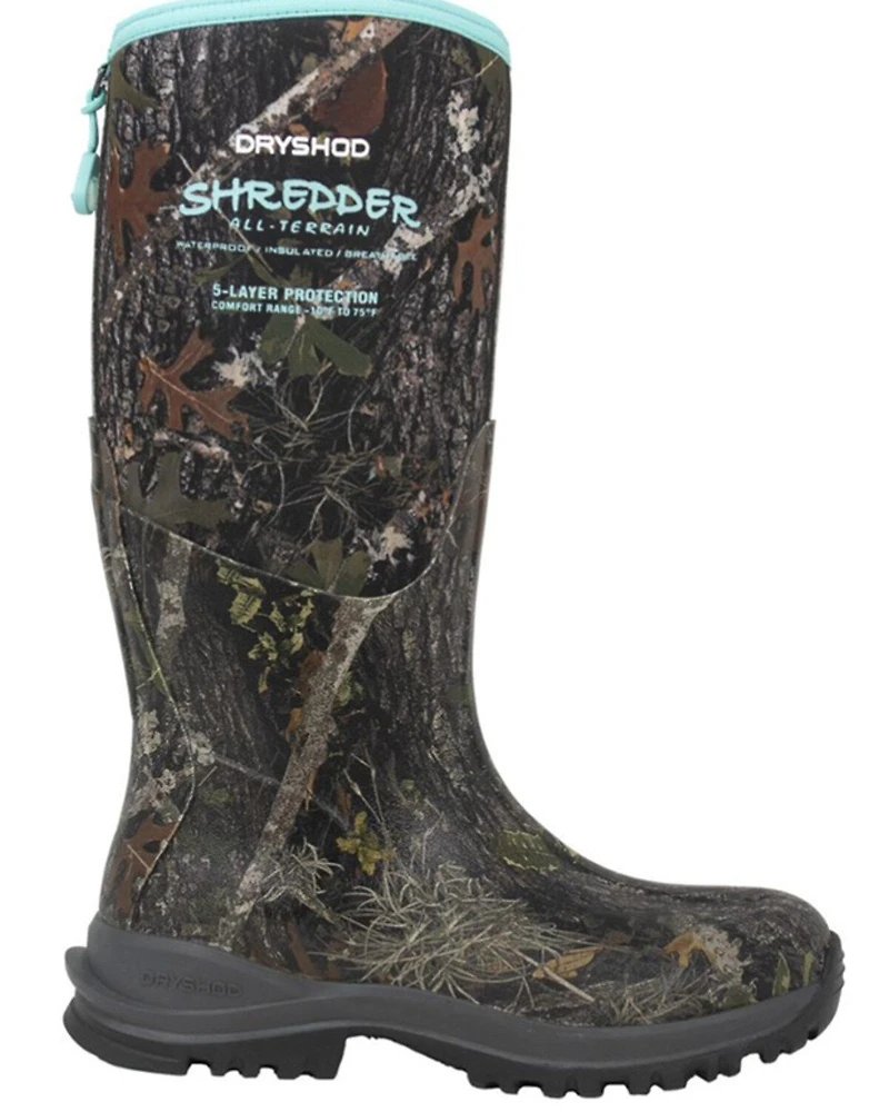 Dryshod Women's Shredder MXT Waterproof Boots - Round Toe