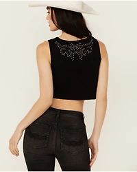 Idyllwind Women's Burbank Embroidered and Studded Super Stretch Bustier