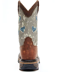 Cody James Men's Camo Decimator Western Work Boots - Soft Toe