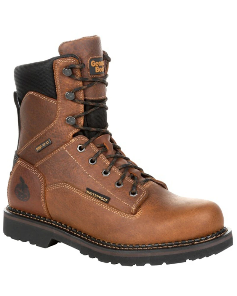 Georgia Boot Men's Giant Revamp Waterproof Work Boots - Soft Toe