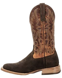 Durango Men's Arena Elite 13" Roughout Roper Boots - Broad Square Toe