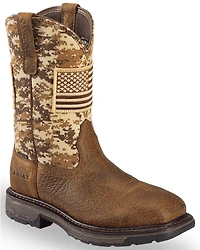 Ariat Men's WorkHog® Patriot Western Boots - Steel Toe