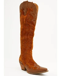 Dingo Women's Drama Queen Suede Tall Boots - Snip Toe