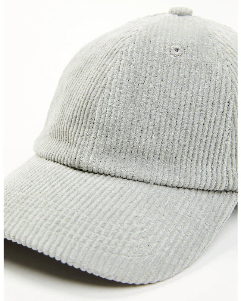 Cleo + Wolf Women's Solid Corduroy Ball Cap