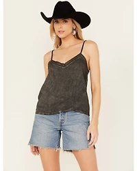 Wild Moss Women's Lace Trim Cami