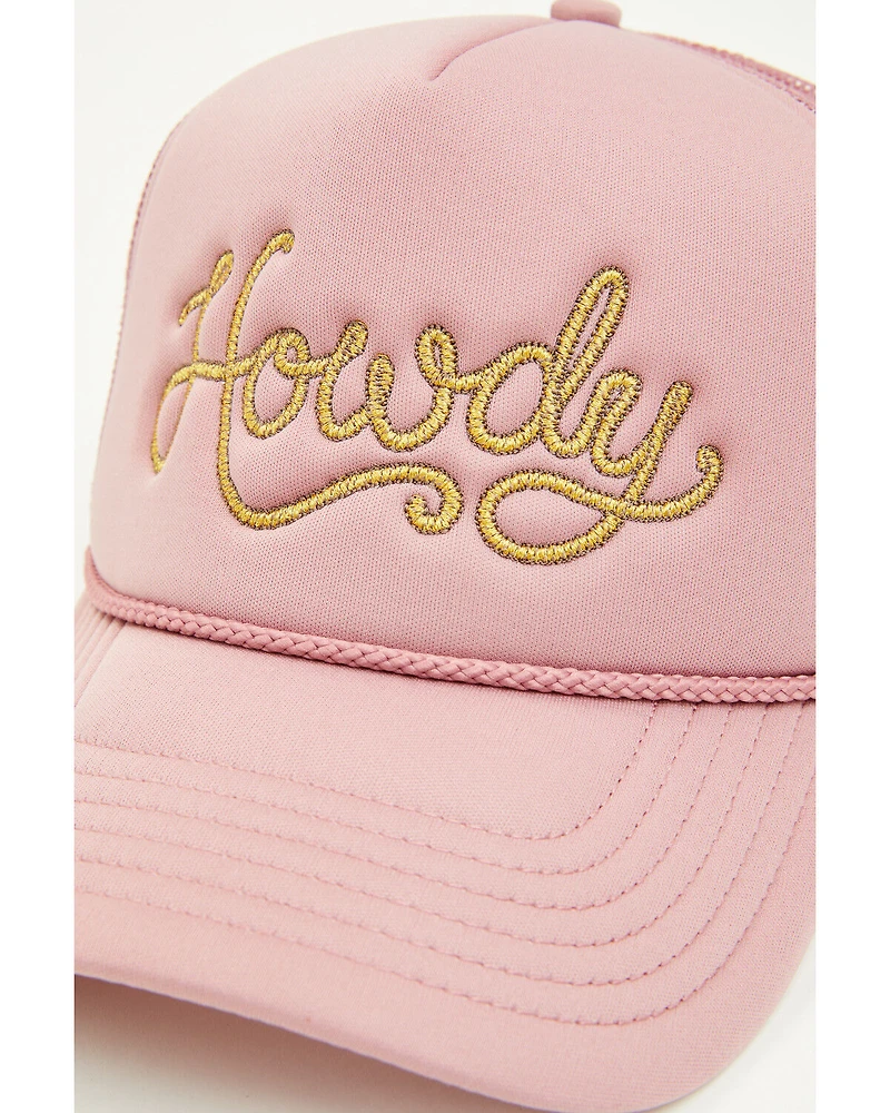 Shyanne Girls' Howdy Foam Ball Cap