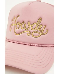 Shyanne Girls' Howdy Foam Ball Cap
