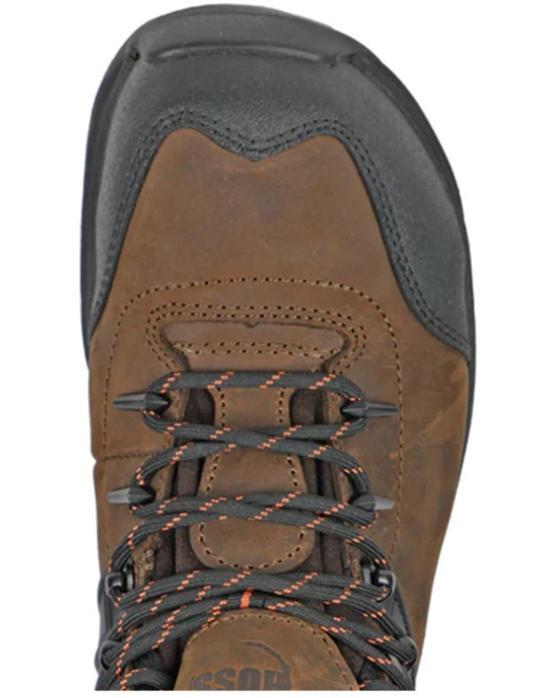 Hoss Men's Stomp 6" Lace-Up Work Boots - Aluminum Toe