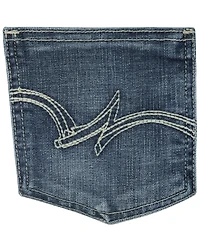Wrangler Women's Medium Wash Straight Leg Jeans