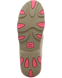 Twisted X Women's Lace-Up Moc Toe Driving Shoes